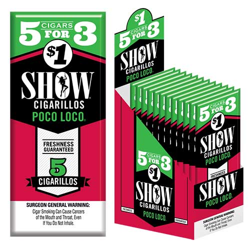 Show Cigarillos Poco Loco 15 5pks