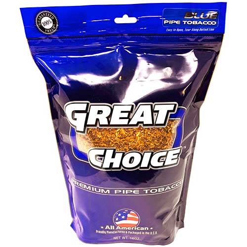 Great Choice Pipe Tobacco Blue 16oz