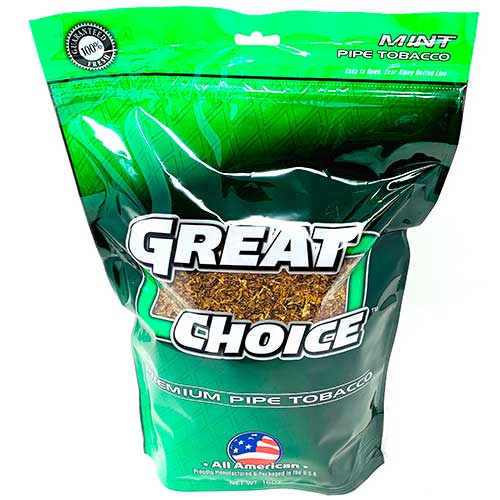 Great Choice Pipe Tobacco Green 16oz